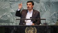 File photo of Iran's former president Mahmoud Ahmadinejad. Reuters