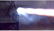 SpaceX propulsion test is shown in this image from a recent first firing of the Raptor interplanetary transport engine in McGregor, Texas, U.S. and released by Elon Musk on social media on September 25, 2016. Courtesy SpaceX/Handout via REUTERS