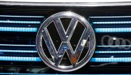 View of a VW logo at the Mondial de l'Automobile, Paris auto show, during media day in Paris, France, September 30, 2016. REUTERS/Jacky Naegelen
