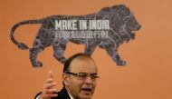 File photo of Indian Finance Minister Arun Jaitley as he speaks at an ''Invest in India'' forum in Beijing, China (Reuters/Kim Kyung-Hoon)