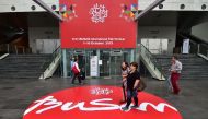 File photo of Busan FIlm Festival. AFP