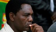 File photo of Zambia's main opposition leader Hakainde Hichilema. Reuters