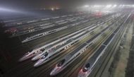 File photo of China Railway High-speed Harmony bullet trains. Reuters 
