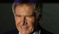 This December 16 2015 photo shows US actor Harrison Ford as he attends the opening of the European Premiere of Star Wars The Force Awakens in central London. (AFP, JUSTIN TALLIS)