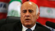 Palestinian Football Association (PFA) head Jibril Rajoub holds a press conference on October 12, 2016 in the West Bank city of Ramallah. ( AFP / ABBAS MOMANI)