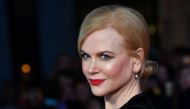 Australian actress Nicole Kidman poses on the red carpet after arriving to attend a gala screening of the film 