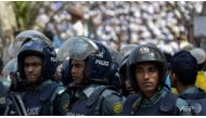 File photo of Bangladeshi police. (Photo: AFP)