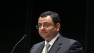 File photo of the then Tata Group Chairman Cyrus Mistry as he speaks to shareholders during the Tata Consultancy Services (TCS) meeting in Mumbai, India. REUTERS/Vivek Prakash/File Photo