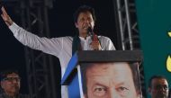Pakistani cricketer-turned-opposition leader Imran Khan speaks during a public meeting of supporters in Raiwind, some 40 kilometers from Lahore, on September 30, 2016 ©Arif Ali (AFP/File)
