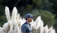 Rory McIlroy of Northern Ireland in action. REUTERS/Aly Song
