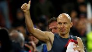 Bayern Munich's Arjen Robben after the match. REUTERS/Michael Kooren
