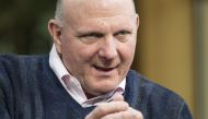 Steve Ballmer, owner of the Los Angeles Clippers and former chief executive officer of Microsoft, during a Bloomberg Studio 1.0 television interview at Stanford University in Stanford, California, on Oct. 26, 2016. (Bloomberg photo by David Paul Morris)