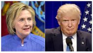 This combination of file photos shows Hillary Clinton on June 15 2016 and Donald Trump on June 13 2016 (AFP)
