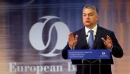 Hungarian Prime Minister Viktor Orban delivers a speech during the European Bank for Reconstruction and Development (EBRD) economic conference in Budapest, Hungary, November 10, 2016. (REUTERS/Laszlo Balogh)