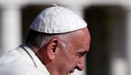 Pope Francis waves at the end of his general audience in Saint Peter's Square at the Vatican, November 9, 2016. REUTERS/Stefano Rellandini