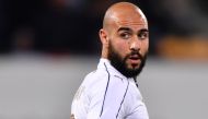 Italy's forward Simone Zaza looks on during the FIFA World Cup 2018 European group G Qualifiers football match beetween Liechtenstein and Italy on November 12, 2016 at the Rheinpark Stadion in Vaduz. / AFP / FABRICE COFFRINI
