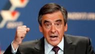 French politician Francois Fillon, member of the conservative Les Republicains political party, attends a final rally ahead of Sunday's first round of vote to choose the conservative candidate for France's presidential election in Paris, France, November 