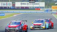 Action photo of one the WTCC races earlier this year.