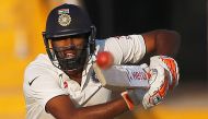 India's Ravichandran Ashwin plays a shot. (Reuters/Adnan Abidi)
