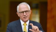 Australian Prime Minister Malcolm Turnbull reacts as he answers questions during a media conference in Parliament House, Canberra, Australia, November 22, 2016. AAP/Lukas Coch/via REUTERS