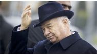 File photo of the late Uzbek president Islam Karimov.