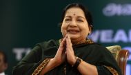 This file photo taken on May 23, 2016 shows Jayalalithaa Jayaram, leader of All India Anna Dravida Munnetra Kazhagam (AIADMK), taking part in a swearing-in ceremony as chief minister of Tamil Nadu state in Chennai. Jayalalithaa Jayaram, the chief minister