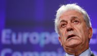 European Commissioner for Migration and Home Affairs Dimitris Avramopoulos addresses a news conference at the EU Commission headquarters in Brussels, Belgium, December 8, 2016. REUTERS/Francois Lenoir