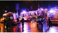 Police and ambulances arrive at the site of an explosion in central Istanbul, Turkey, December 10, 2016. / MURAD SEZER/REUTERS.