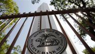 The Reserve Bank of India (RBI) logo is pictured outside its head office in Mumbai November 2, 2010. REUTERS/Danish Siddiqui