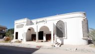 The exterior of a mosque where Eritrean migrants hid after escaping from Islamic State captors in Sirte, Libya, November 11, 2016. REUTERS/Ismail Zitouny