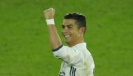 Real Madrid's Cristiano Ronaldo celebrates scoring their fourth goal (Reuters / Issei Kato Livepic)