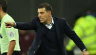 West Ham United's Croatian manager Slaven Bilic gestures on the touchline during the English Premier League football match between West Ham United and Hull City at The London Stadium, in east London on December 17, 2016. AFP / Glyn Kirk 