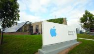 A view of the Apple campus in Cork, southern Ireland yesterday.
