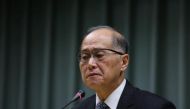 Taiwanese Minister of Foreign Affairs David Lee speaks at a news conference after Sao Tome ended ties with Taiwan, in Taipei, Taiwan December 21, 2016. REUTERS/Stringer