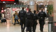 Police officers patrol at one of Germany's largest shopping and leisure centers on December 22, 2016, in Oberhausen, western Germany. AFP / DPA / Arnulf Stoffel