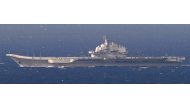 China's Kuznetsov-class aircraft carrier Liaoning sails the water in East China Sea, in this handout photo taken December 25, 2016 by Japan Self-Defence Force and released by the Joint Staff Office of the Defense Ministry of Japan. Joint Staff Office of t