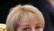 A file photo dated 08 December 2016 shows Russian civil activist, Doctor Yelizaveta Glinka (Doctor Liza) at the Kremlin Palace in Moscow. Doctor Liza was on board a Russian Tu-154 plane that crashed soon after a take-off in Black sea outside Sochi on Dec
