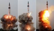 Agni-V, India's longest range nuclear capable intercontinental ballistic missile, was test fired Monday.