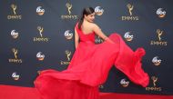 File photo of Priyanka Chopra at the 68th Primetime Emmy Awards in Los Angeles, California U.S. REUTERS/Lucy Nicholson/Files
