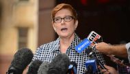 Australia's Defence Minister Marise Payne speaks to the media in Sydney on January 5, 2017. AFP / Peter PARKS
