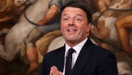 Italian Prime Minister Matteo Renzi gestures during a ceremony at the Chigi Palace in Rome, Italy, December 12, 2016. REUTERS/Alessandro Bianchi/File Photo
