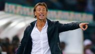 An undated file photo of Morocco coach Herve Renard. Reuters 