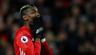  Manchester United's Paul Pogba reacts after a missed chance Reuters / Phil Noble 