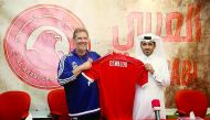 Al Arabi new coach Osvaldo Oliveira of Brazil. 