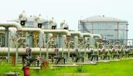 A section of the plant at the Dar Petroleum Operating Company oil production operated in Palogue oil field within Upper Nile State in South Sudan.