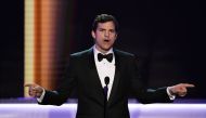 Actor Ashton Kutcher speaks onstage during The 23rd Annual Screen Actors Guild Awards at The Shrine Auditorium on January 29, 2017 in Los Angeles, California. Kevin Winter/Getty Images /AFP

