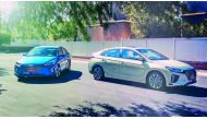 Hyundai Motor's Ioniq autonomous vehicles. 