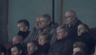 Britain Football Soccer - Arsenal v Watford - Premier League - Emirates Stadium - 31/1/17 Arsenal manager Arsene Wenger in the stands during the game Action Images via Reuters / Tony O'Brien Livepic