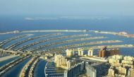 An aerial view of Dubai's Palm Island December 21, 2009. REUTERS/Matthias Seifert