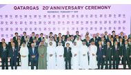 Prime Minister and Interior Minister H E Sheikh Abdullah bin Nasser bin Khalifa Al Thani and other ministers and officials at the event yesterday.